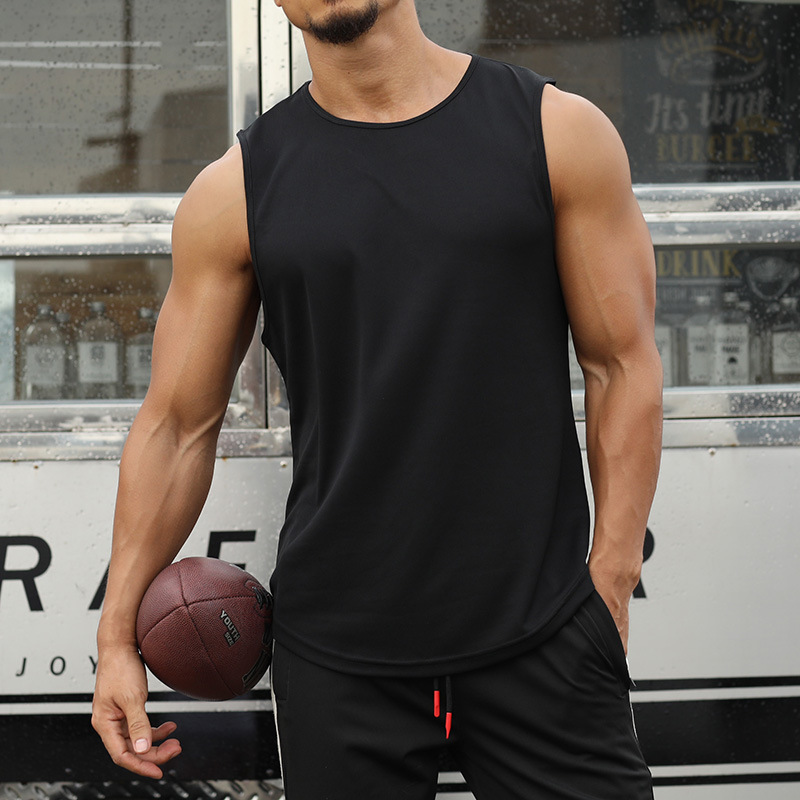 Sleeveless Undershirt - Herren Gym Tank Top Fitness Ärmelloses