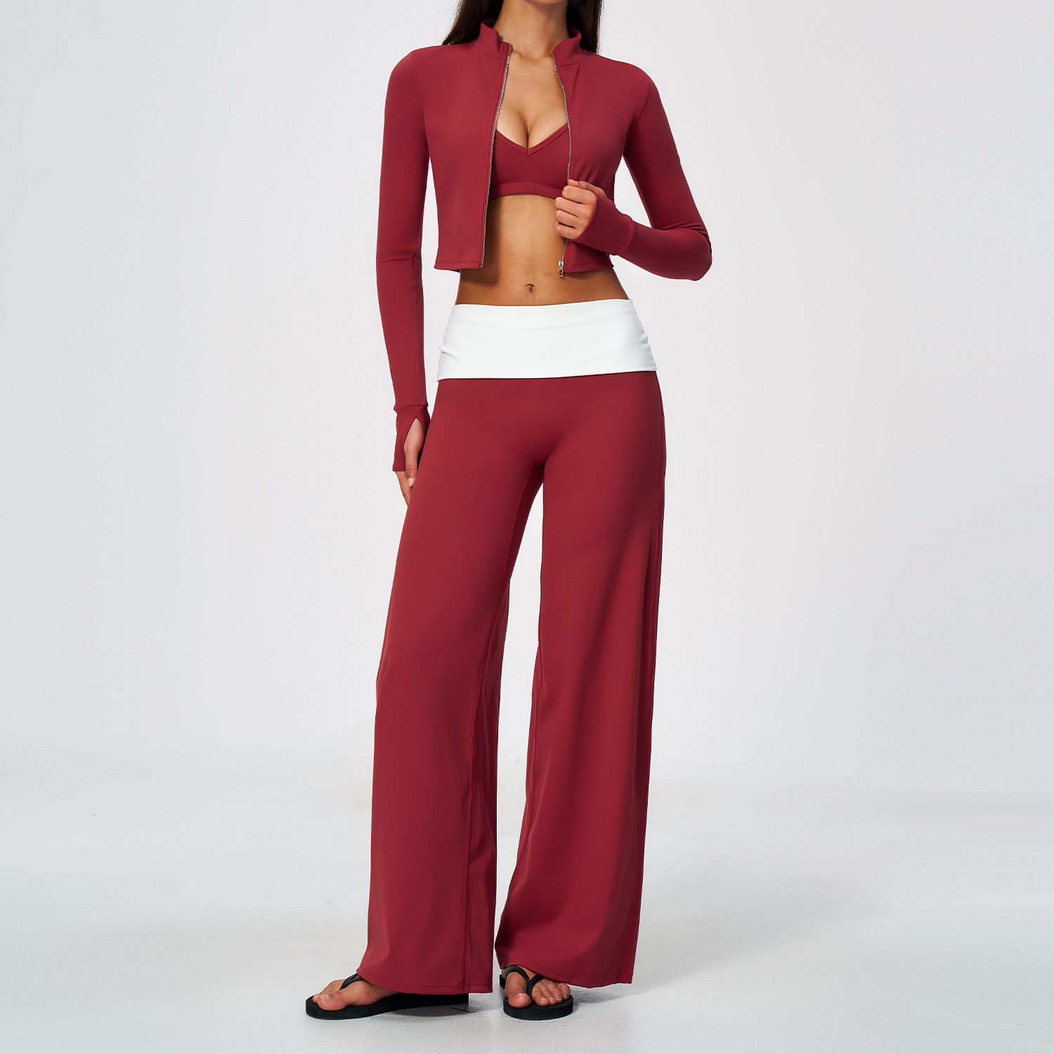 3-teiliges Yoga-Set für Damen: – Compression Long Pant Bewertung und Preis